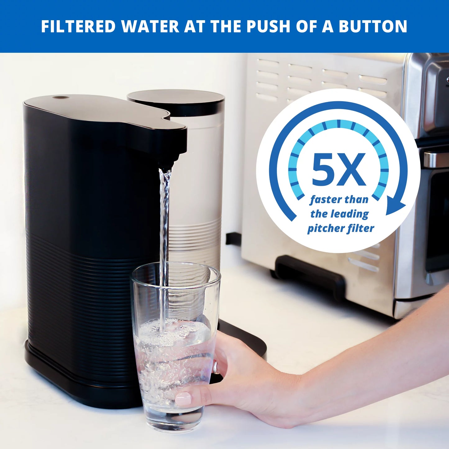 Firstaqua Clean Water Machine - Countertop Water Filter System - AQ-CWM2-B