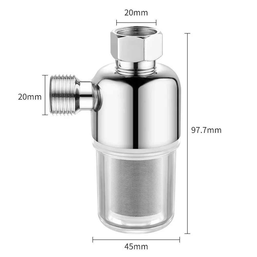 Firstaqua Stainless Steel Water Purifier-Anti-Scaling Universal Faucet-Pre-Filter Of Electric Water Heater-Household Filter-Free Wall-Hung Boiler Inlet Tap Water Shower Anti-Scaling